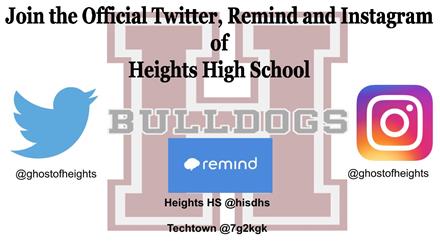 Heights HS Social Media Heights HS Social Media